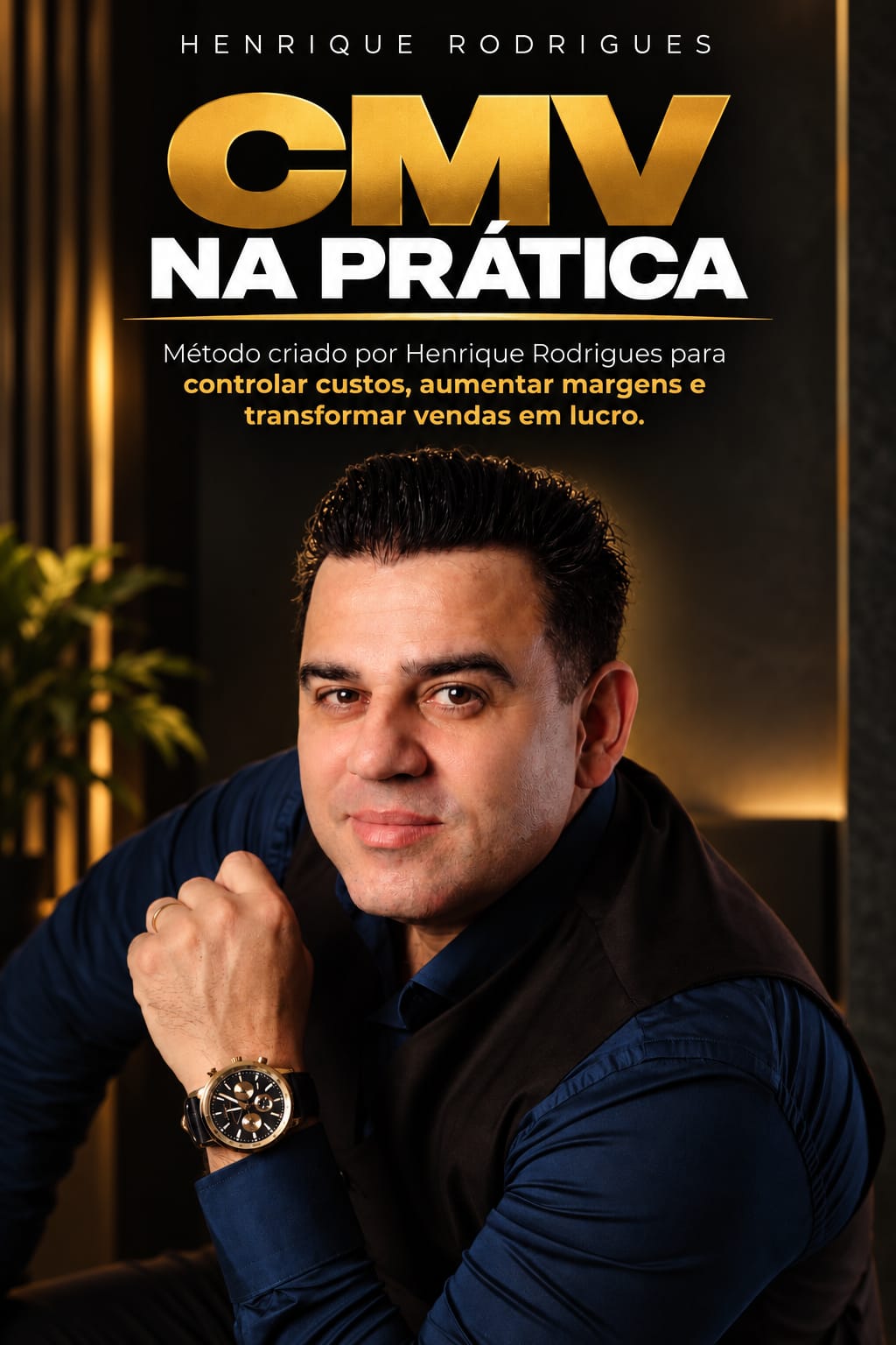Capa oficial do livro sobre Controle de CMV